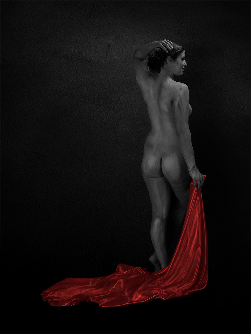 The Ruby Drape, photographed by Mia Joubert