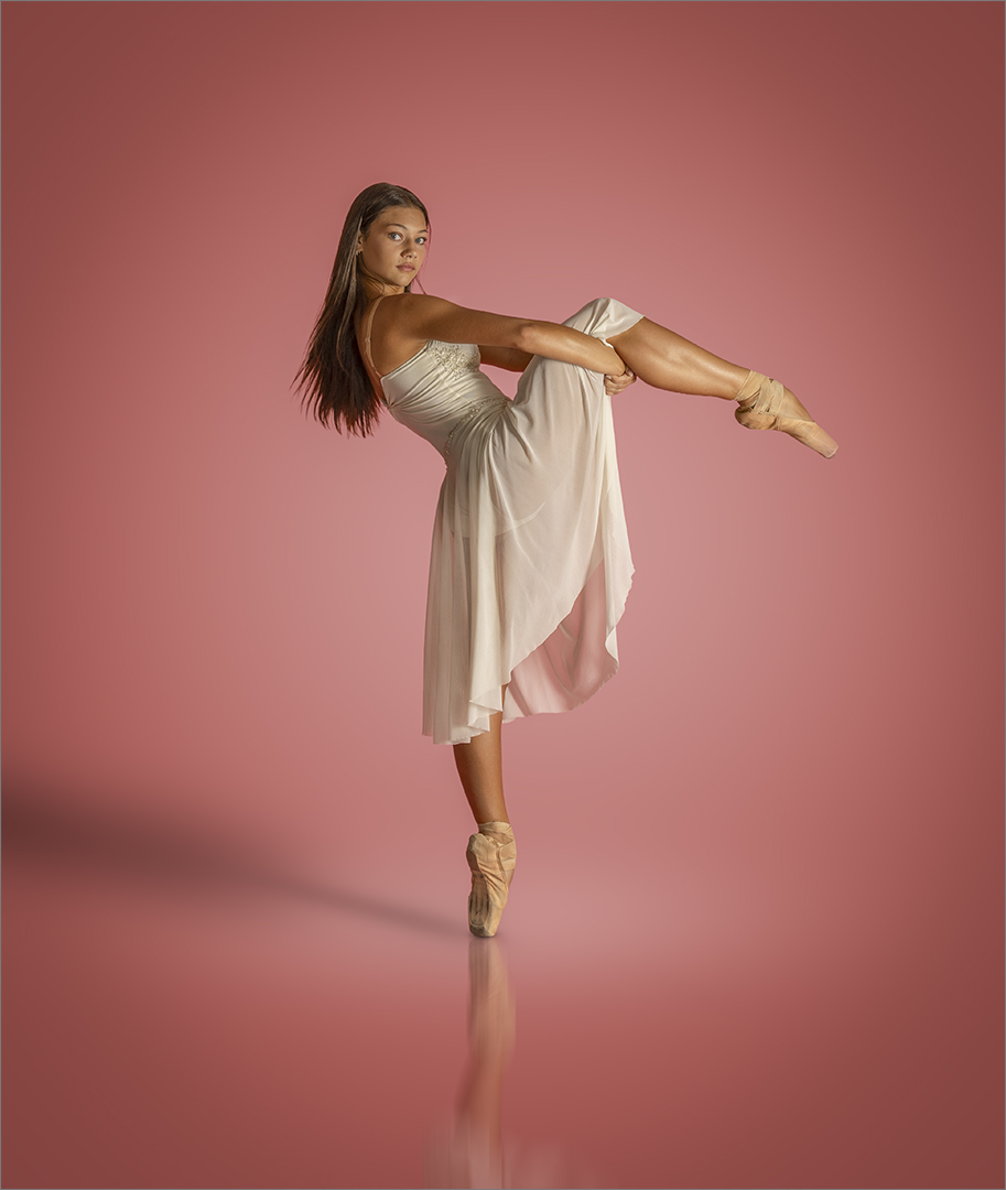 Equilibrium — ballet portrait by Mia Joubert